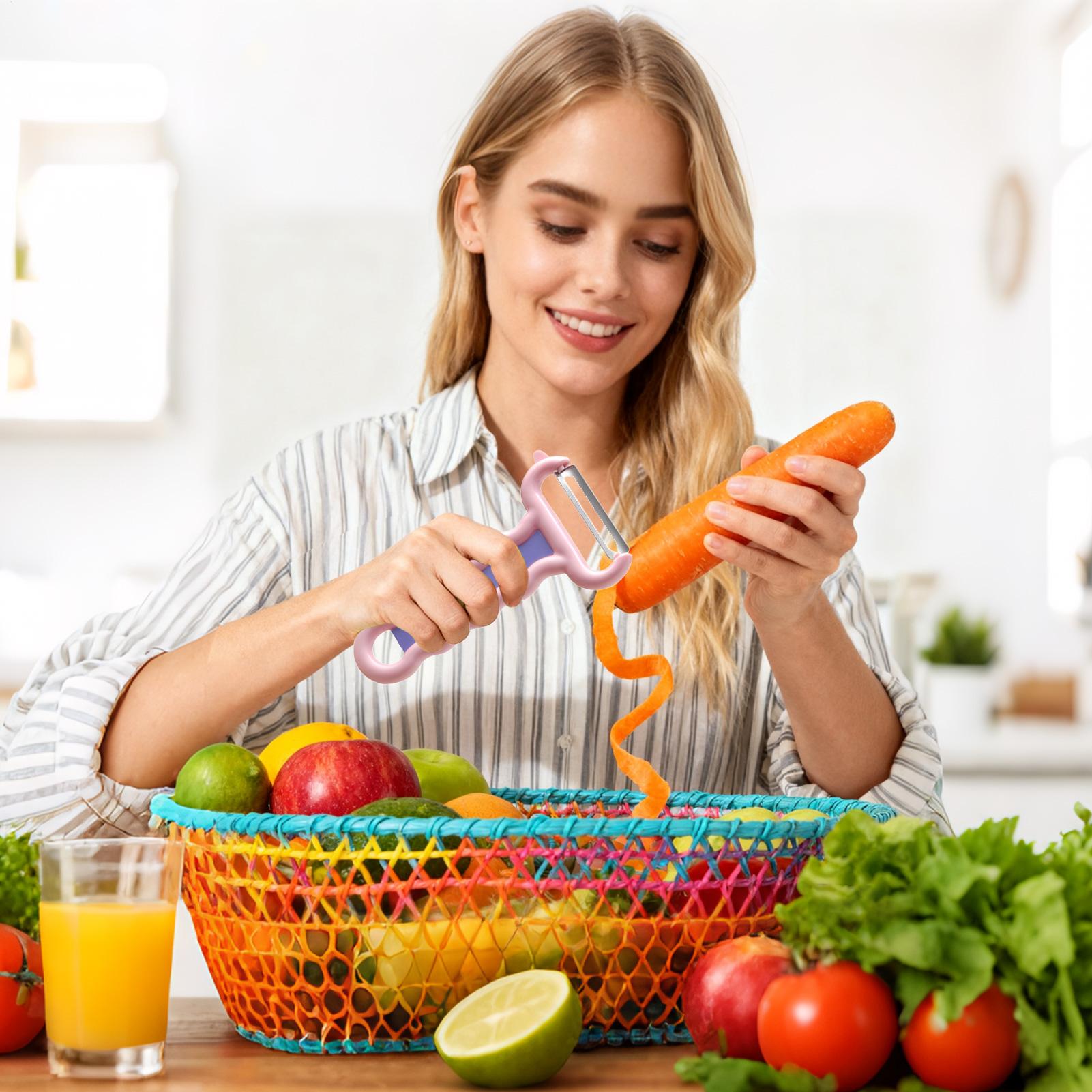 Kitchen Gadgets Men - Éplucheur de légumes portatif, gadget de