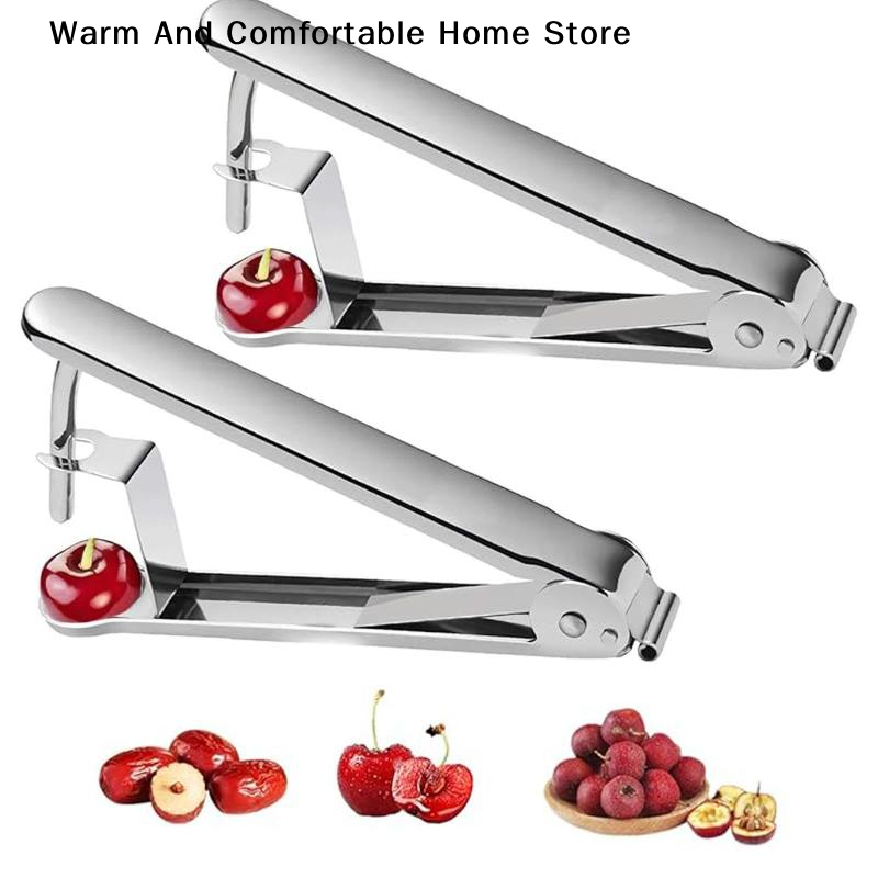 Kitchen Gadgets Useful - Décortiqueur multifonctionnel pour cerises, hawthorns, dattes
