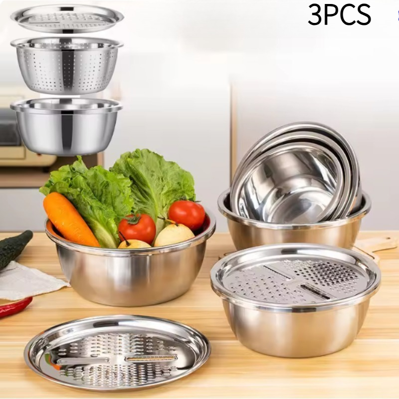 Mandoline Slicer - Nouvel ensemble de 3 râpes de