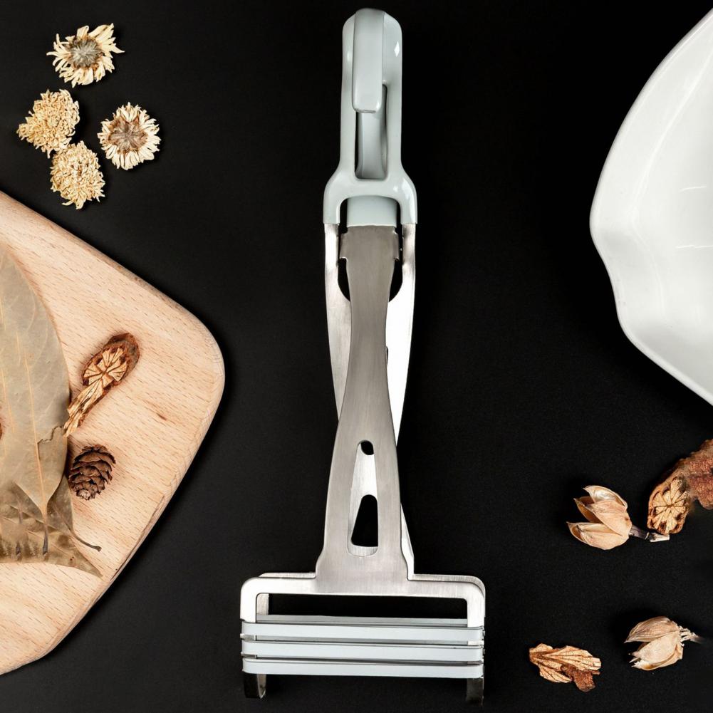 Kitchen Gadgets Useful - Pince à légumes en acier inoxydable,
