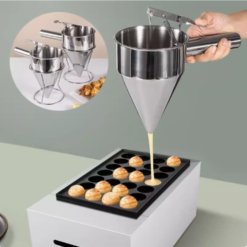 Kitchen Handy Gadgets - Entonnoir distributeur de liquide en acier