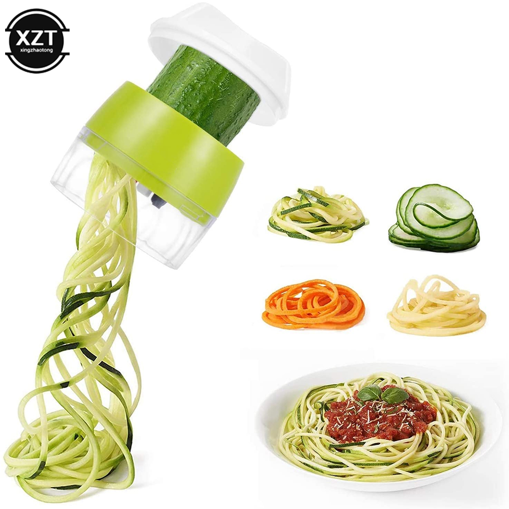 Mandoline Slicer - Trancheur de légumes en spirale portatif,
