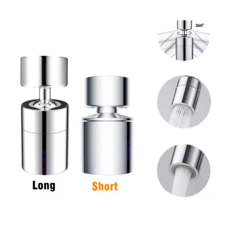 Kitchen Gadgets Mixer - Aérateur de Robinet de Cuisine Anti-éclaboussures