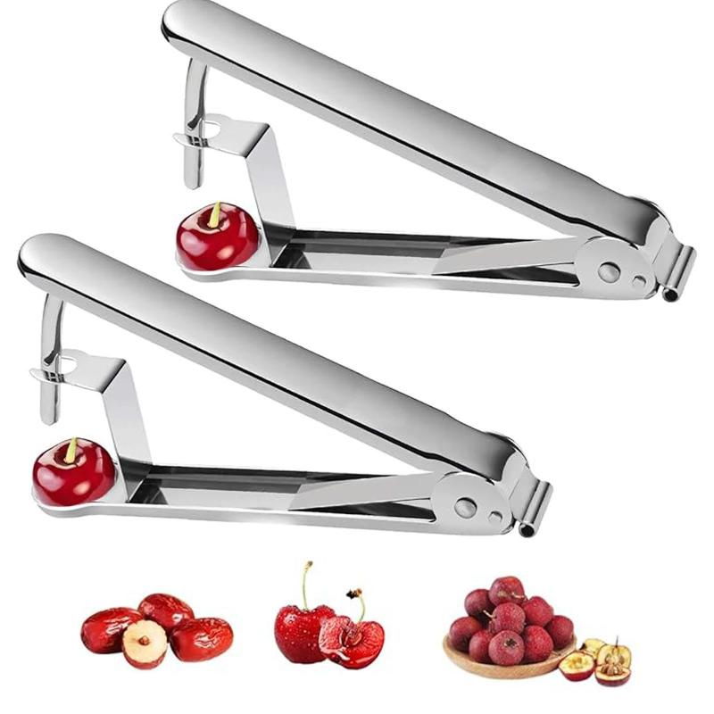 Kitchen Gadgets Useful - Outil de dénoyautage multifonctionnel pour cerises,
