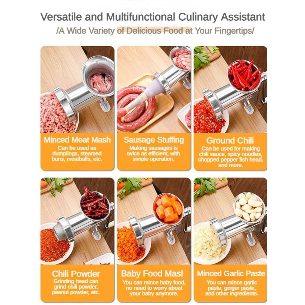 Hachoir à viande manuel multif - Kitchen Gadgets Mixer avis et prix