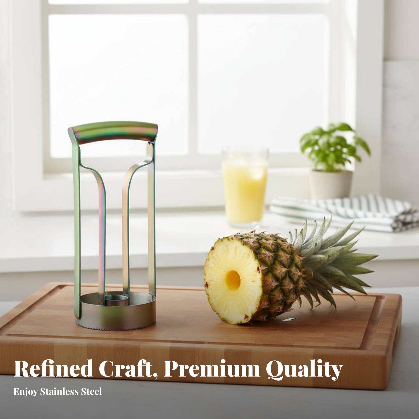 Coupe-ananas en acier inoxydab - Kitchen Gadgets Useful avis et prix