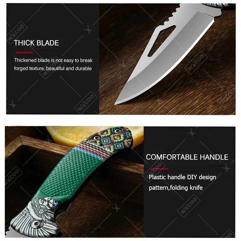 Couteau pliant WXCOO en acier  - Kitchen Handy Gadgets avis et prix