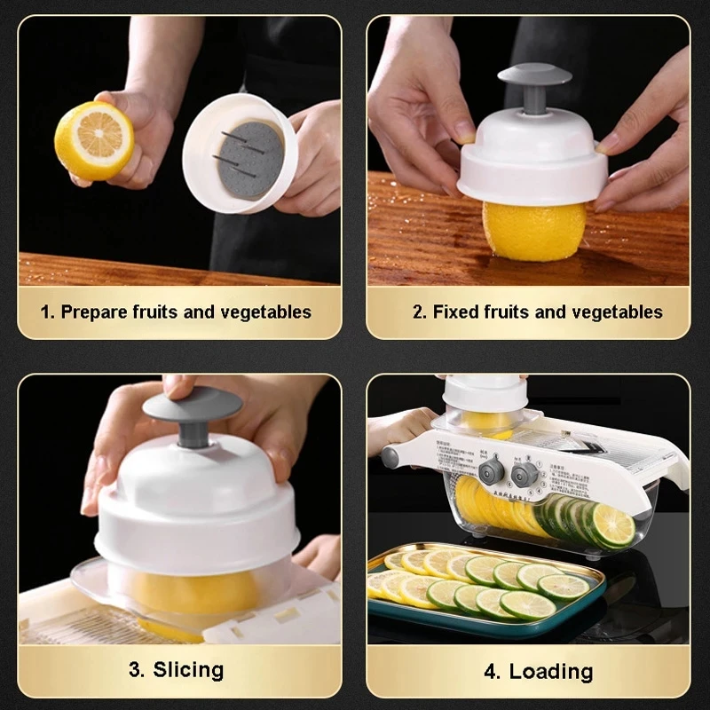 Trancheur de citron multifonct - Mandoline Slicer avis et prix