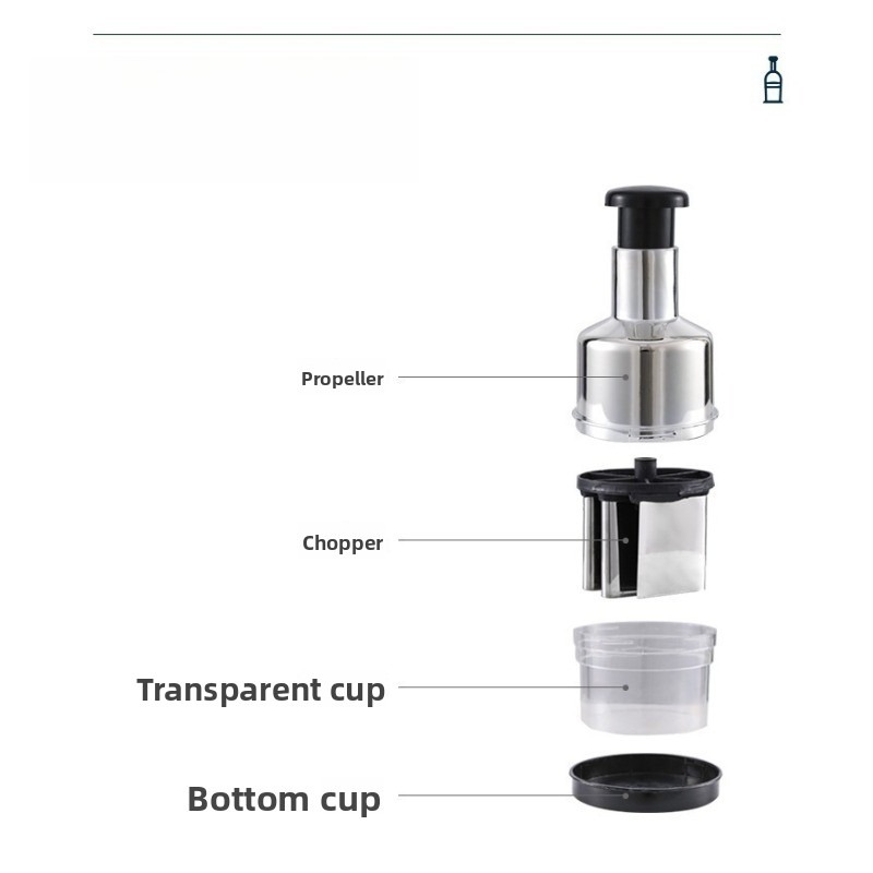 Presse-ail manuel vertical en  - Kitchen Gadgets Vegetable Chopper avis et prix