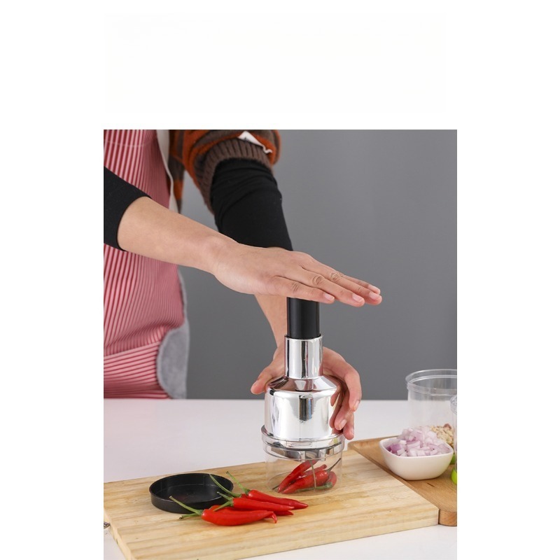 Presse-ail manuel vertical en  - Kitchen Gadgets Vegetable Chopper avis et prix