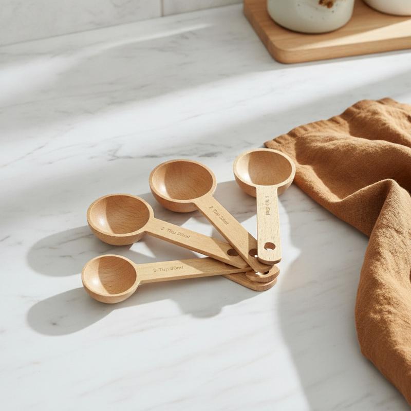 Cuillère doseuse en bois 7,5-4 - Kitchen Gadgets To Gift avis et prix