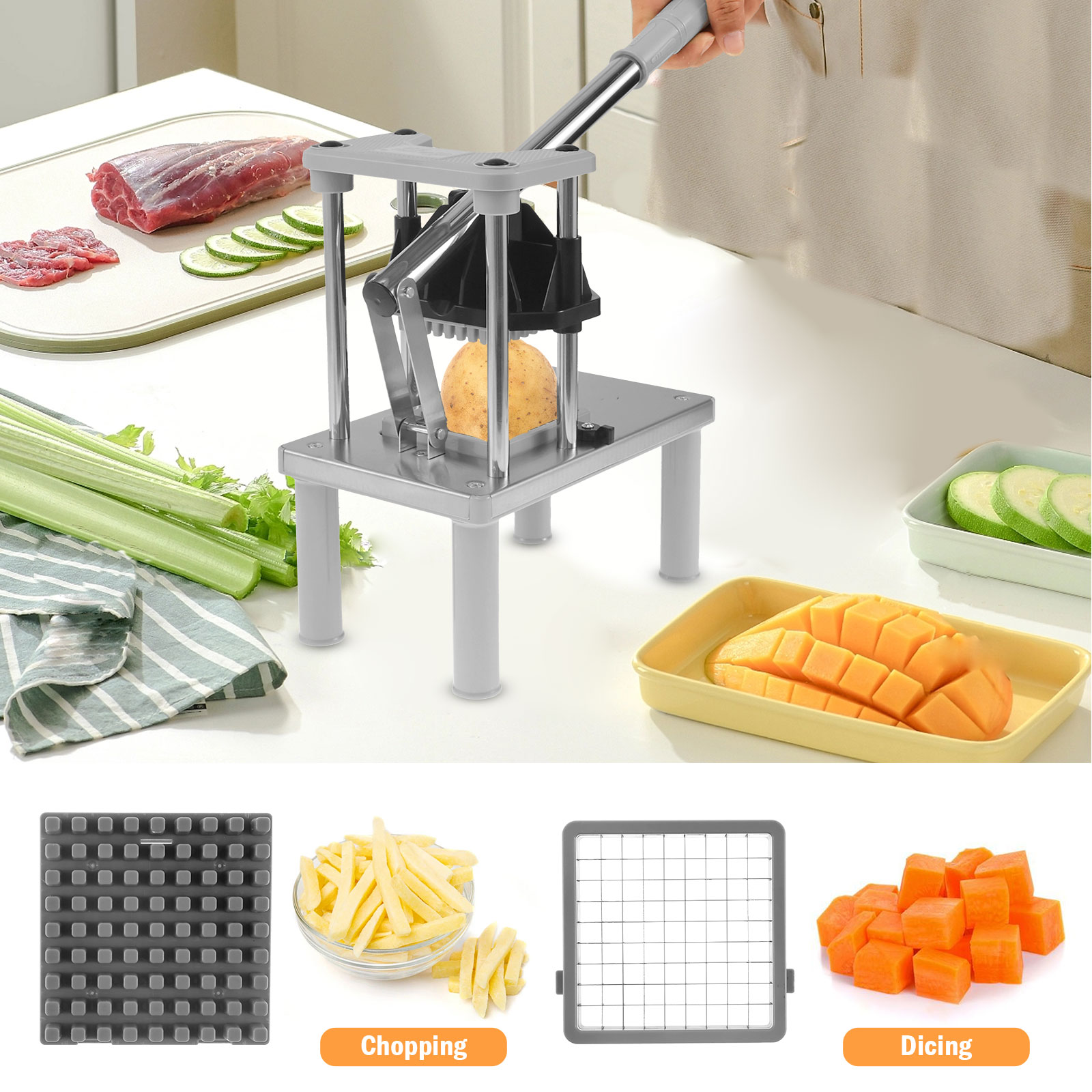 Hachoir à fruits et légumes Co - Kitchen Gadgets Vegetable Chopper avis et prix