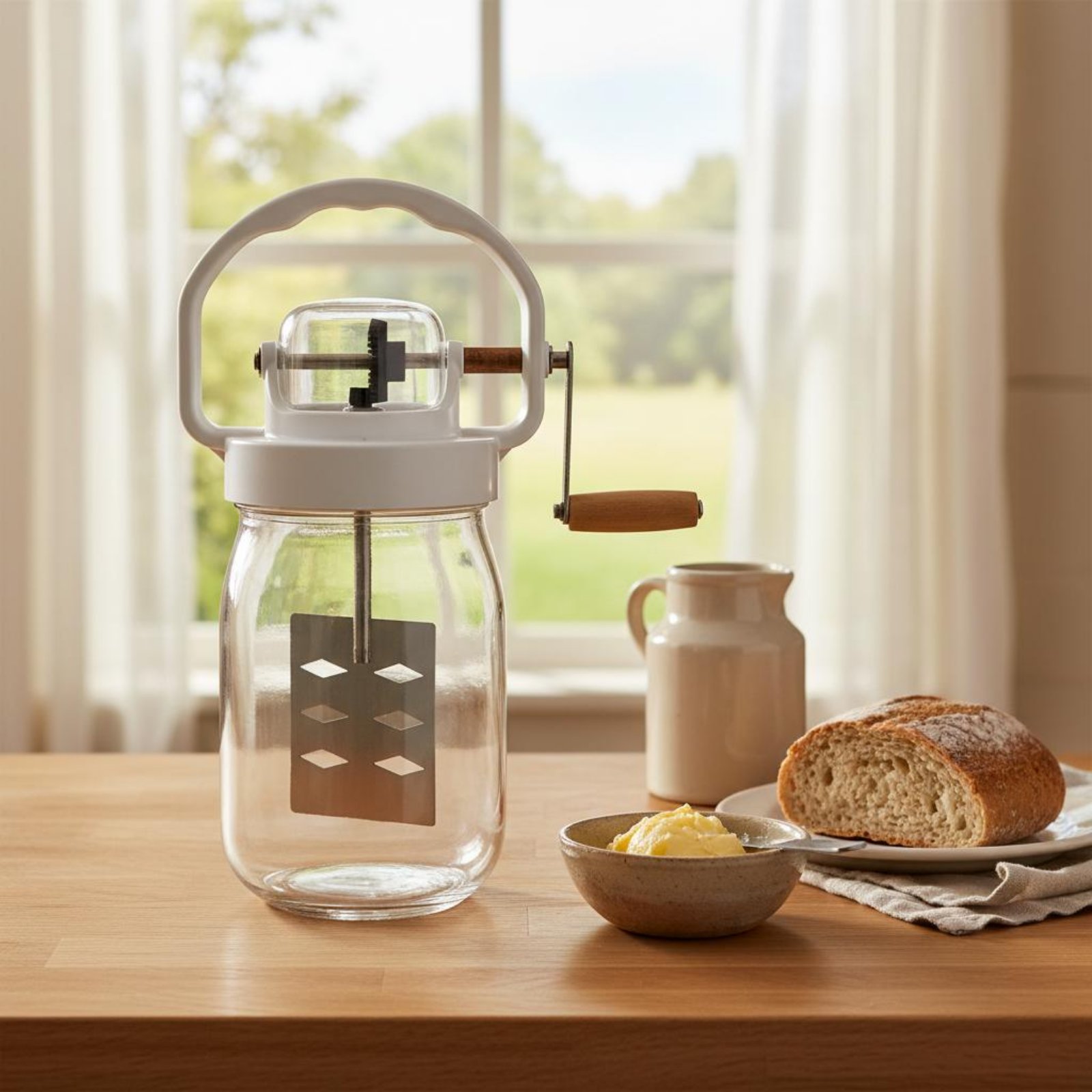 Fouet à beurre manuel facile à - Kitchen Gadgets Mixer avis et prix