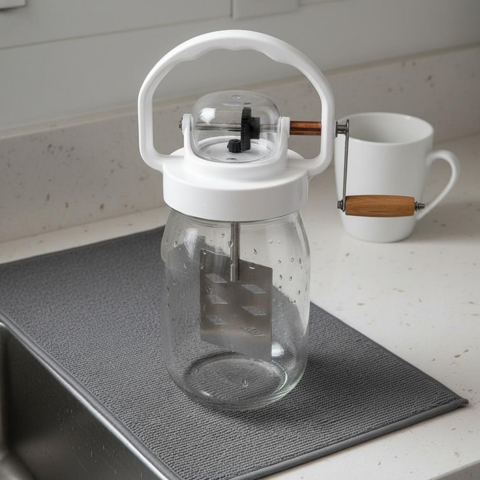 Fouet à beurre manuel facile à - Kitchen Gadgets Mixer avis et prix