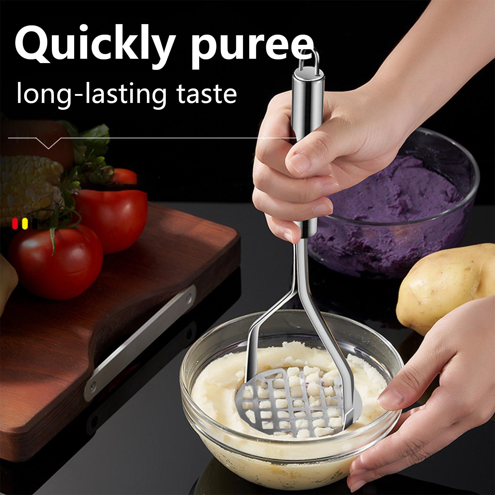 Écraseur manuel en acier inoxy - Kitchen Gadgets Men avis et prix