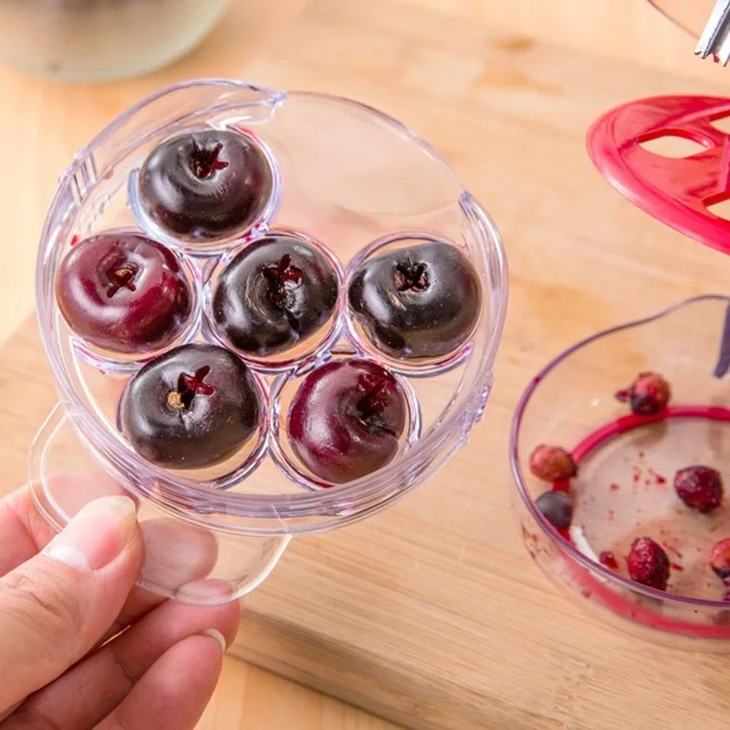 Décortiqueur de cerises à 6 tr - Kitchen Gadgets Novelty avis et prix