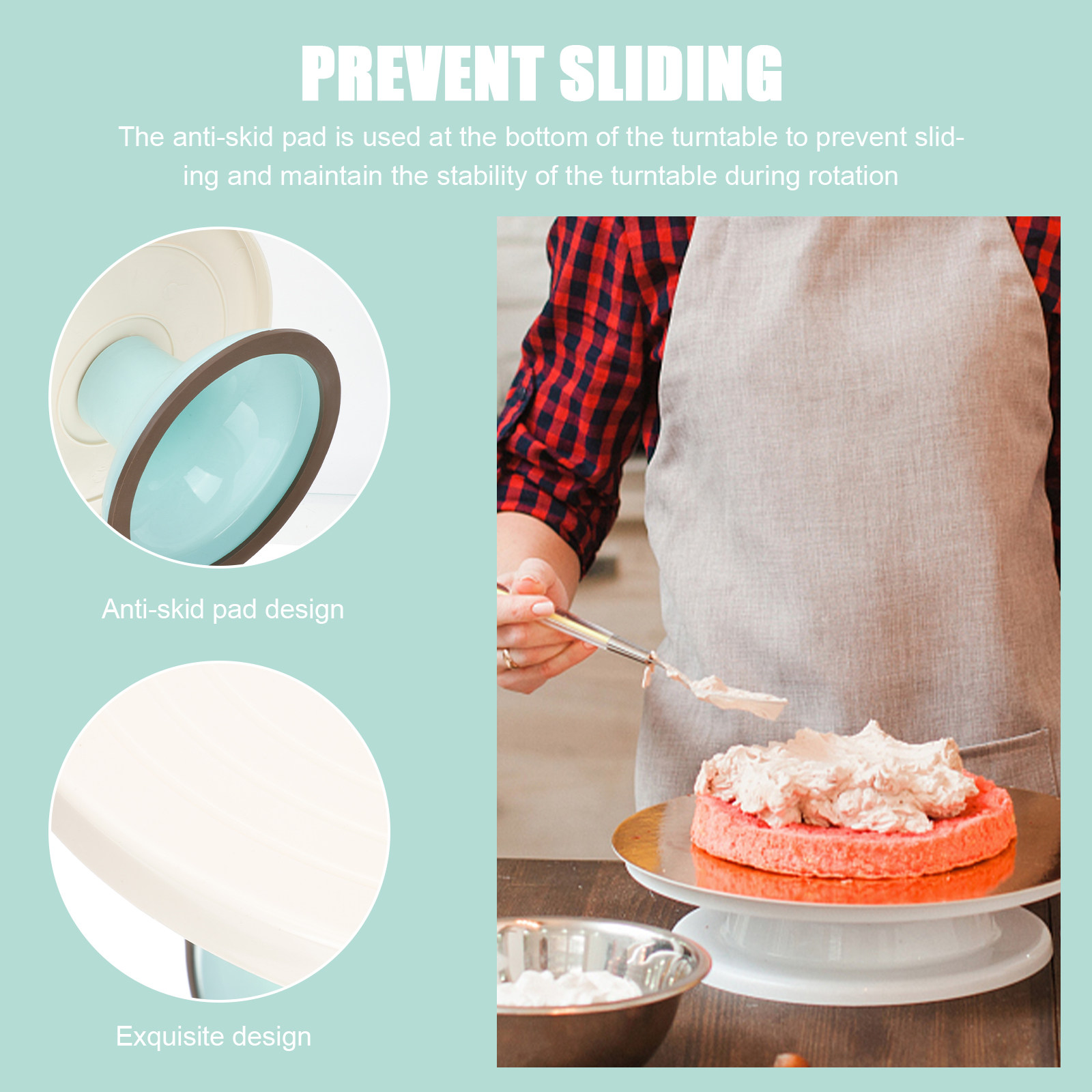 Plateau tournant pour gâteaux  - Cake Decorating Turntable avis et prix