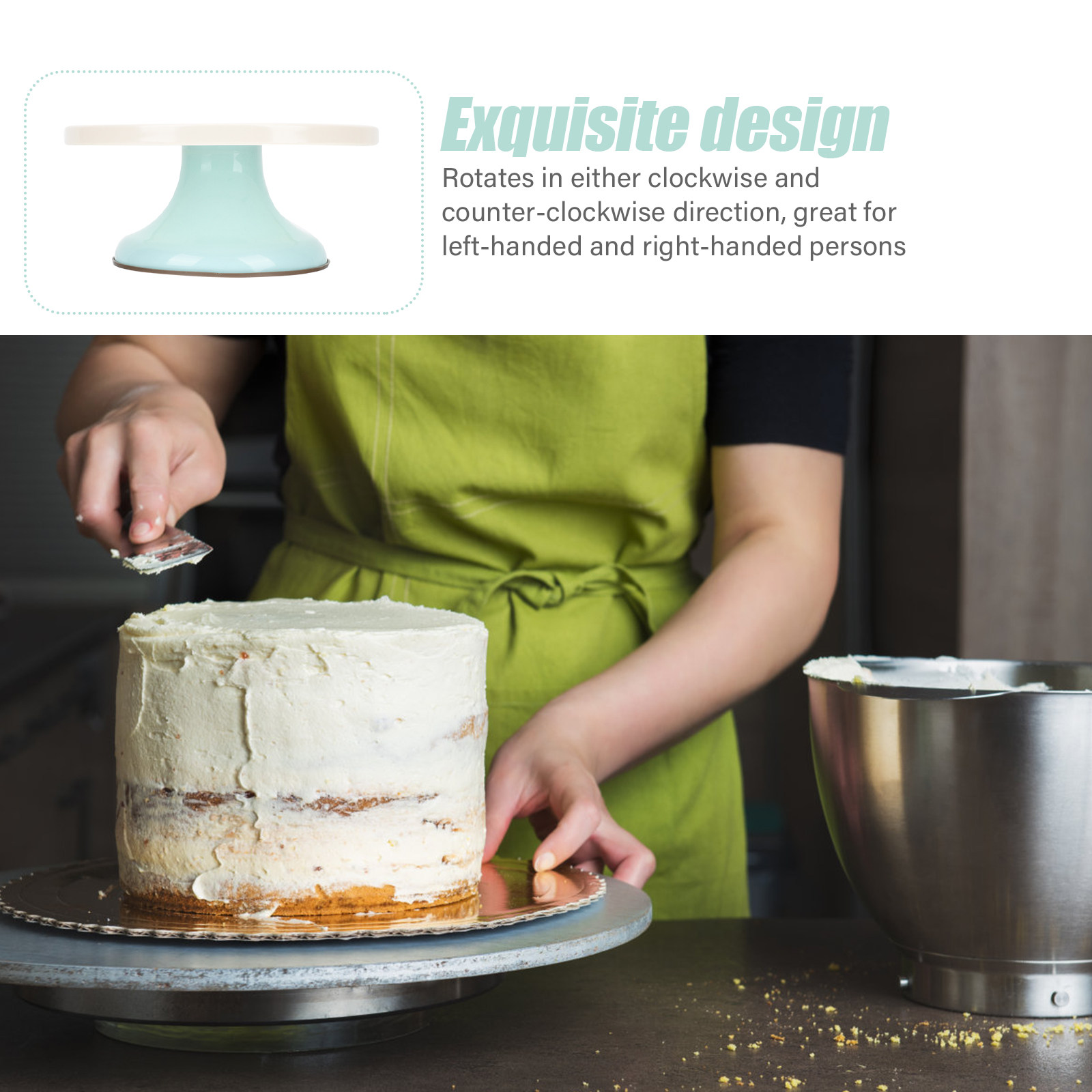 Plateau tournant pour gâteaux  - Cake Decorating Turntable avis et prix