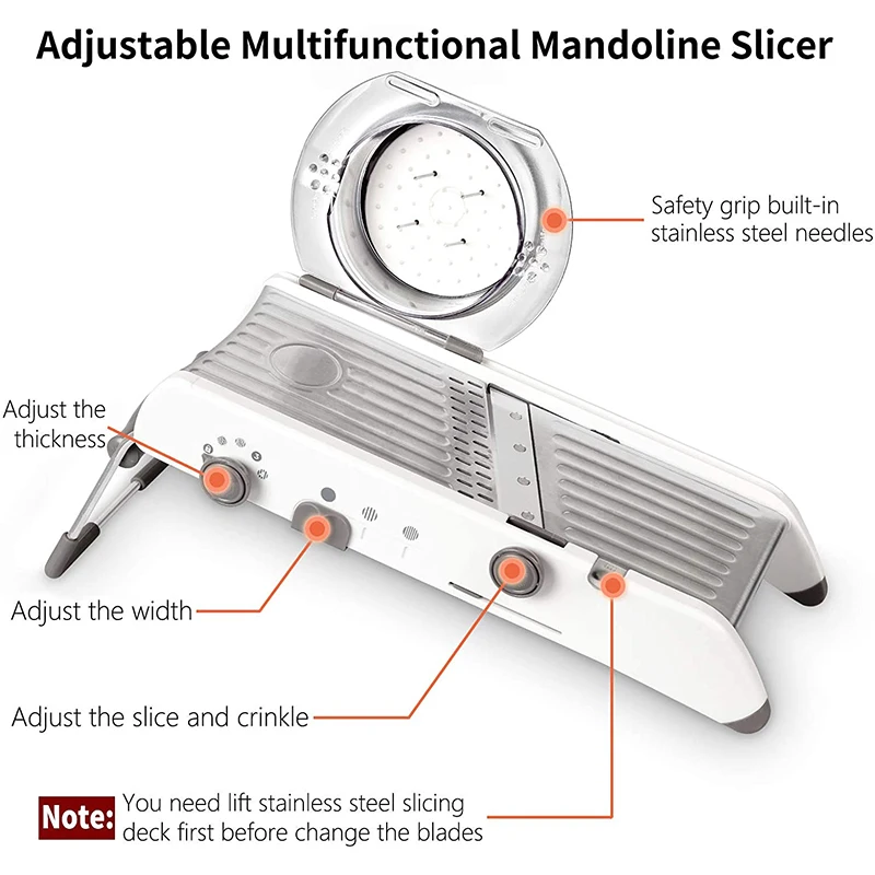Mandoline en acier inoxydable, - Mandoline Slicer avis et prix