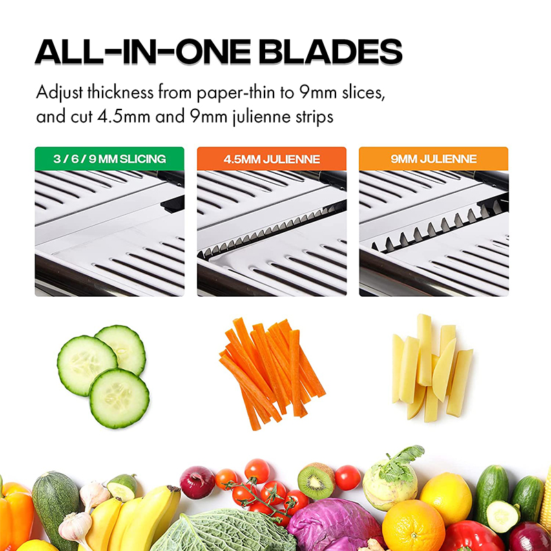 LMETJMA Mandoline Réglable en  - Mandoline Slicer avis et prix
