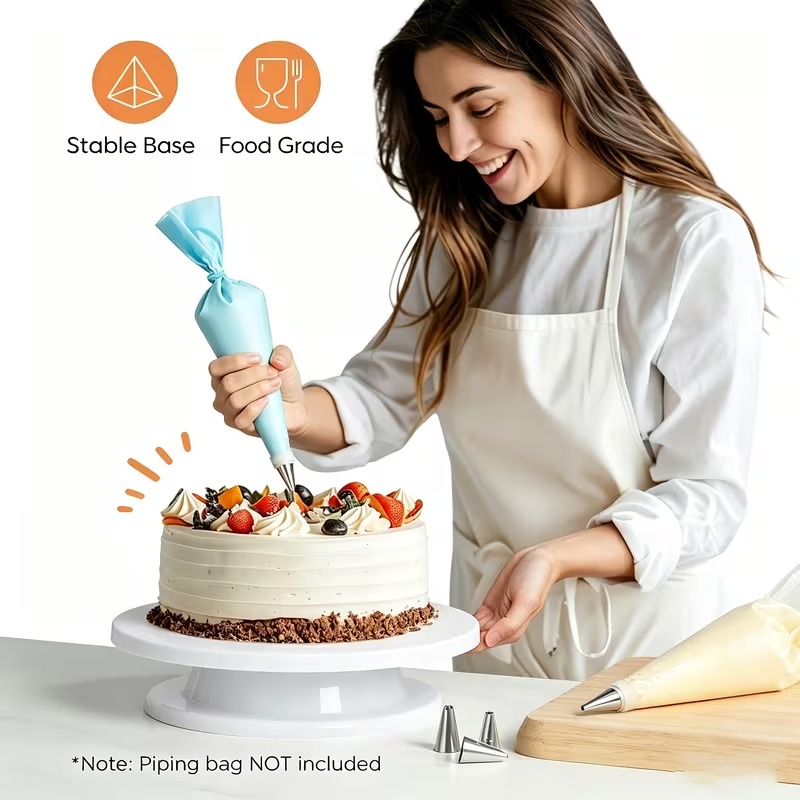 Un plateau tournant pour gâtea - Cake Decorating Turntable avis et prix